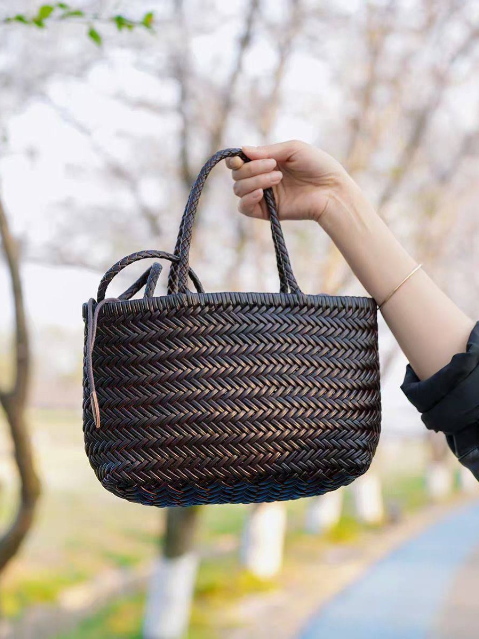 ტყავის ჩანთები