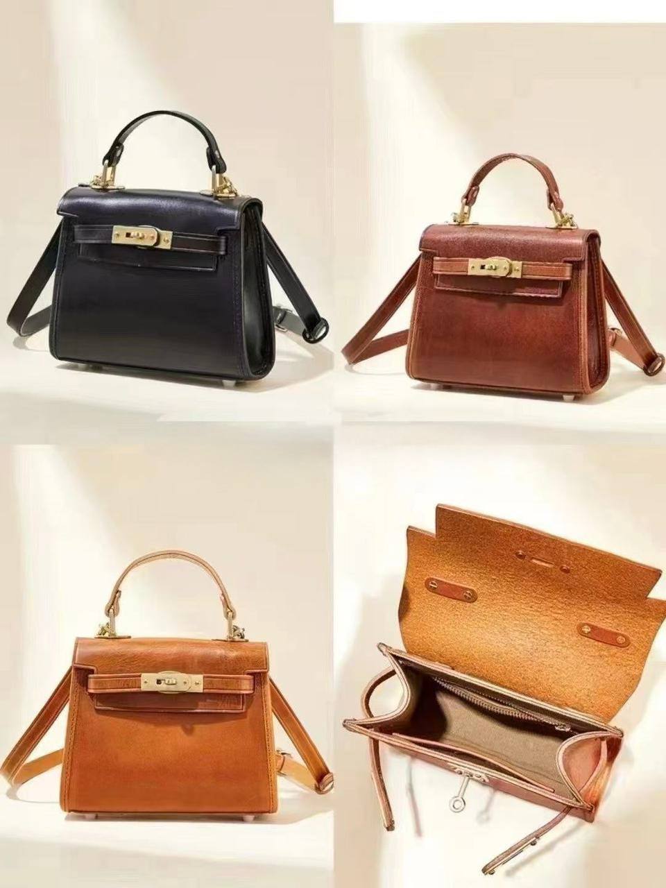 ტყავის ჩანთები