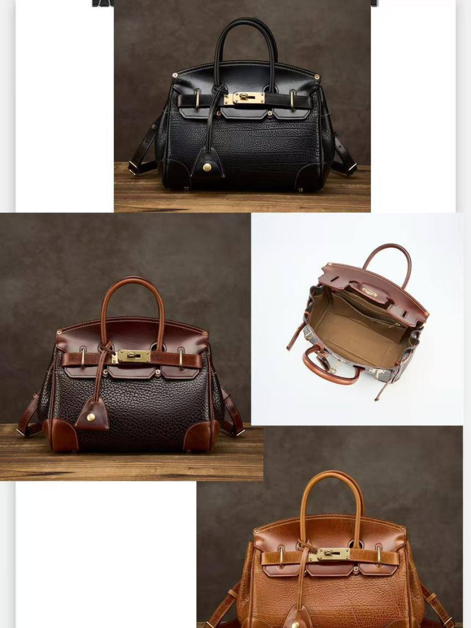 ტყავის ჩანთები